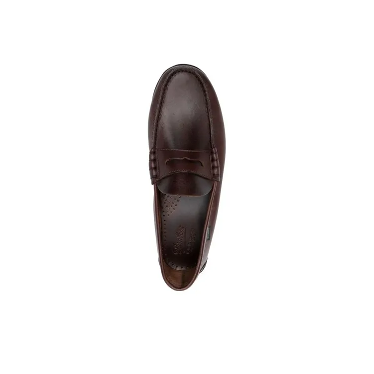 Paraboot Orsay Leather Moccassin Loafers-3