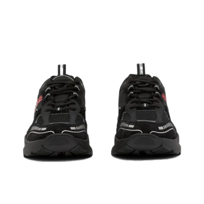 Burberry Sean Sneaker 'Black Bright Red'-2