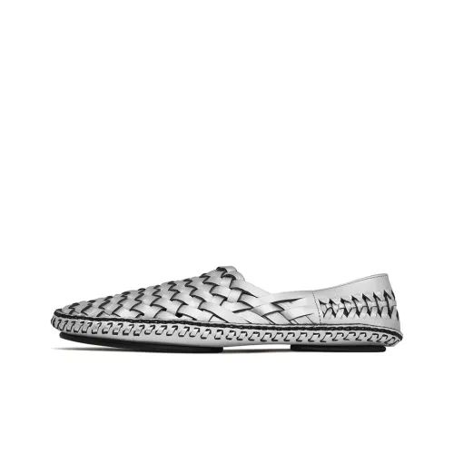 SAINT LAURENT Men's Casual Shoes Men Low-Top Silver