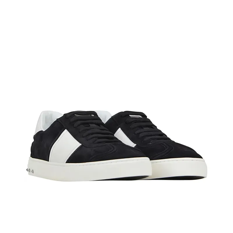 Valentino Rockstud Fly Crew Sneaker 'Black'-2