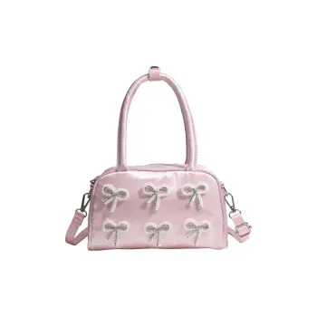 NX DOUGHNUT Polyester Handbag Shoulder Bag Regular Women's Pink