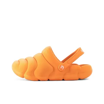 GOTO Donut Slippers Beach Sandals Women's Loquat Orange