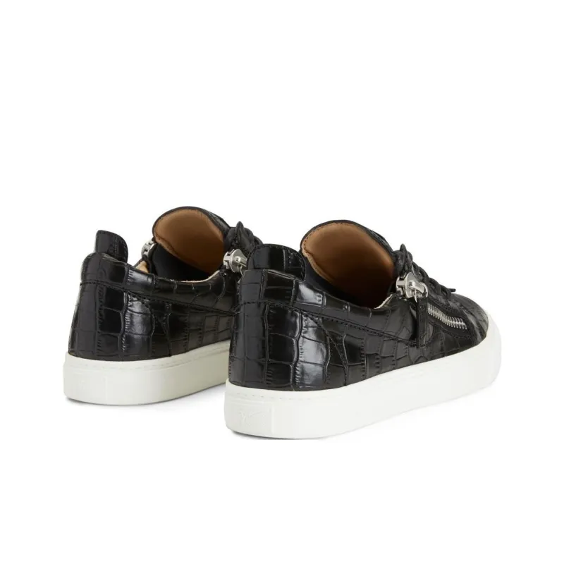 Giuseppe Zanotti Nicki Crocodile effect Sneakers Women's-3