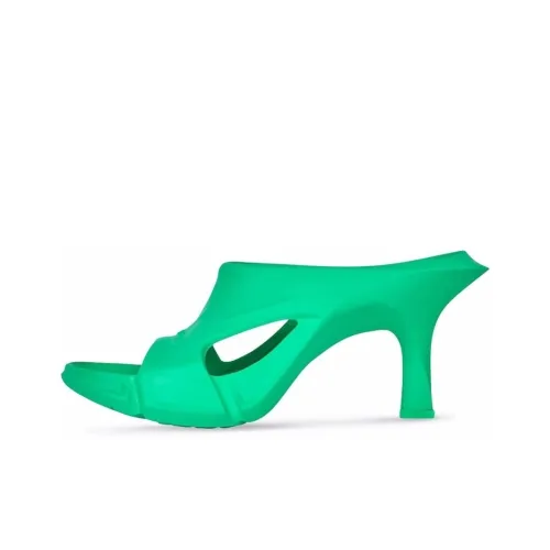 Balenciaga Slide Slippers Women's Green