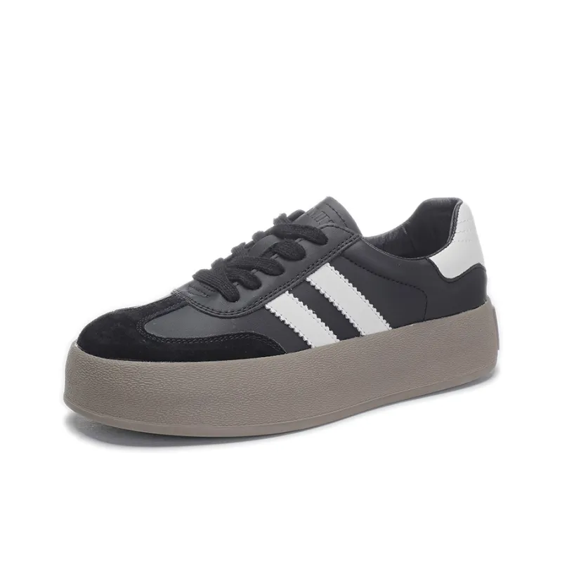 YOUYUSHI Slip-Resistant Water-Resistant Lightweight Breathable Low-Top Skateboard Shoes Women's-8