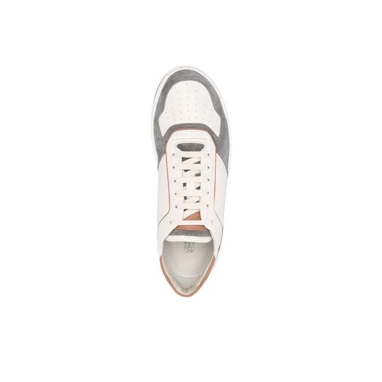 Brunello Cucinelli Color Block Low Top Sneakers-2