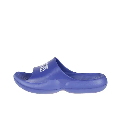 VERSACE JEANS Slide Slippers Men Blue