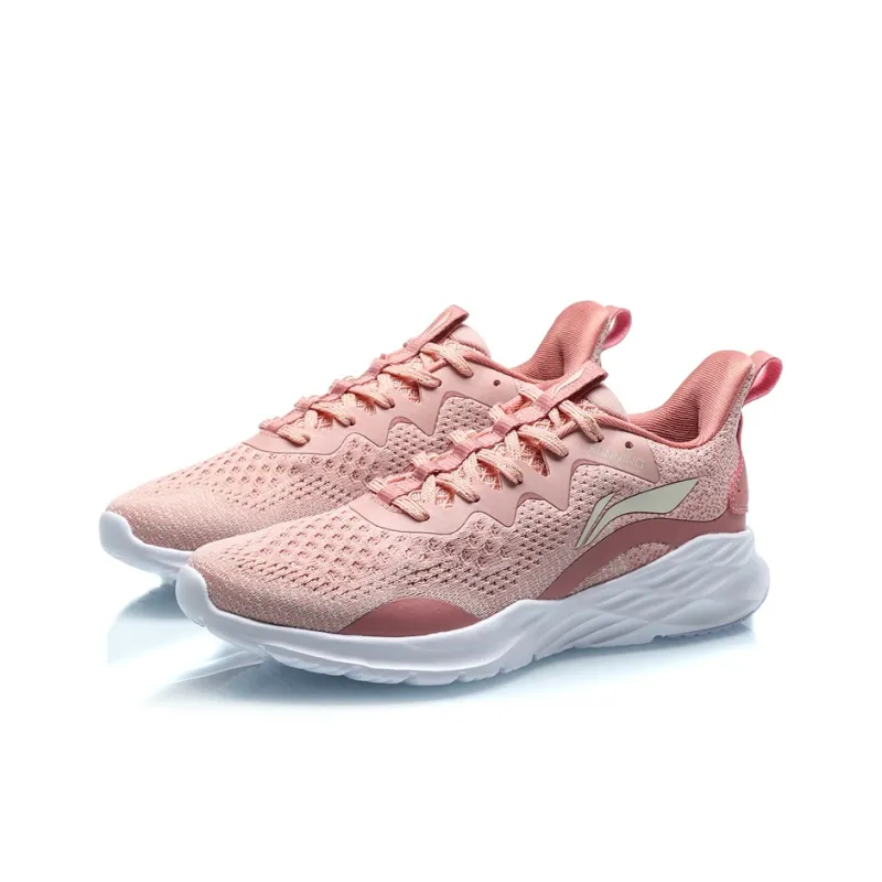 LiNing Cushioning Low Top Running Shoes Women's Pink-2