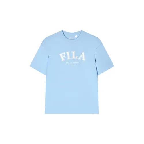 FILA T-Shirts Unisex Afternoon Blue