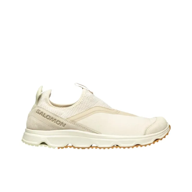 SALOMON Shock Absorbers With Slip Resistant Features Low Top Casual Running Shoes Unisex Beige-1
