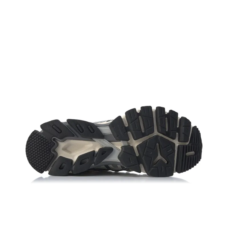 LiNing Furious Rider ACE Non-slip Lightweight Low-Top Running Shoes Women's Gray White-4
