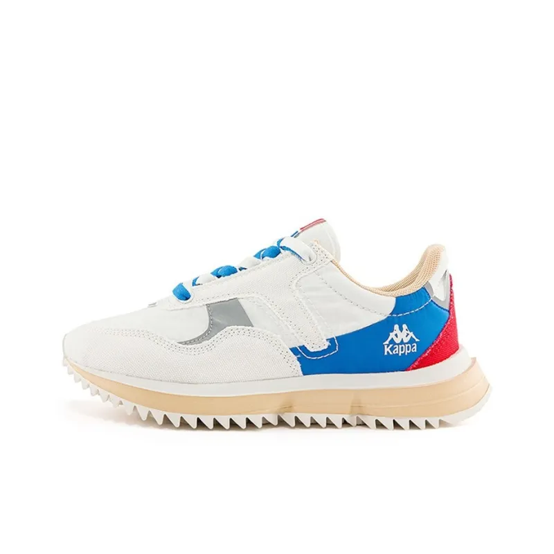 Kappa Low Top Running Shoes Unisex White Blue-0