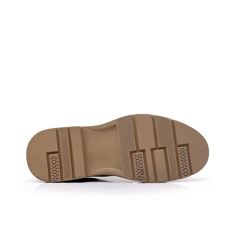 Poitulas Men's Casual Shoes Men Low Top Black, Brown-6