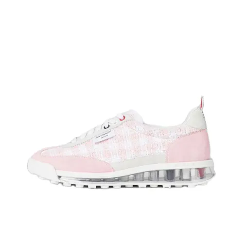 THOM BROWNE Gingham Lace-up Sneakers