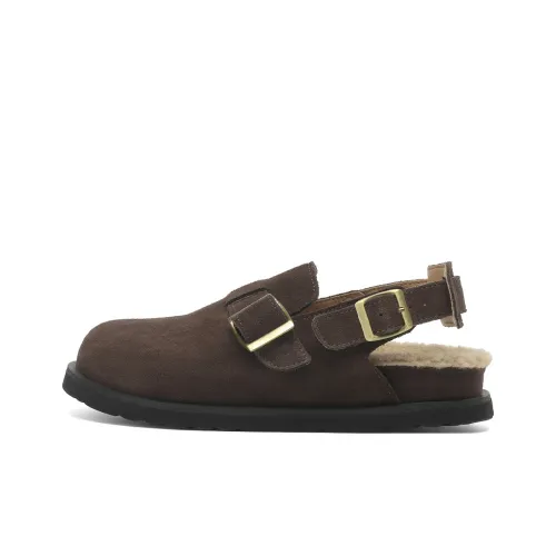 HALEBOSS Casual Shoes Women's Low-Top Brown