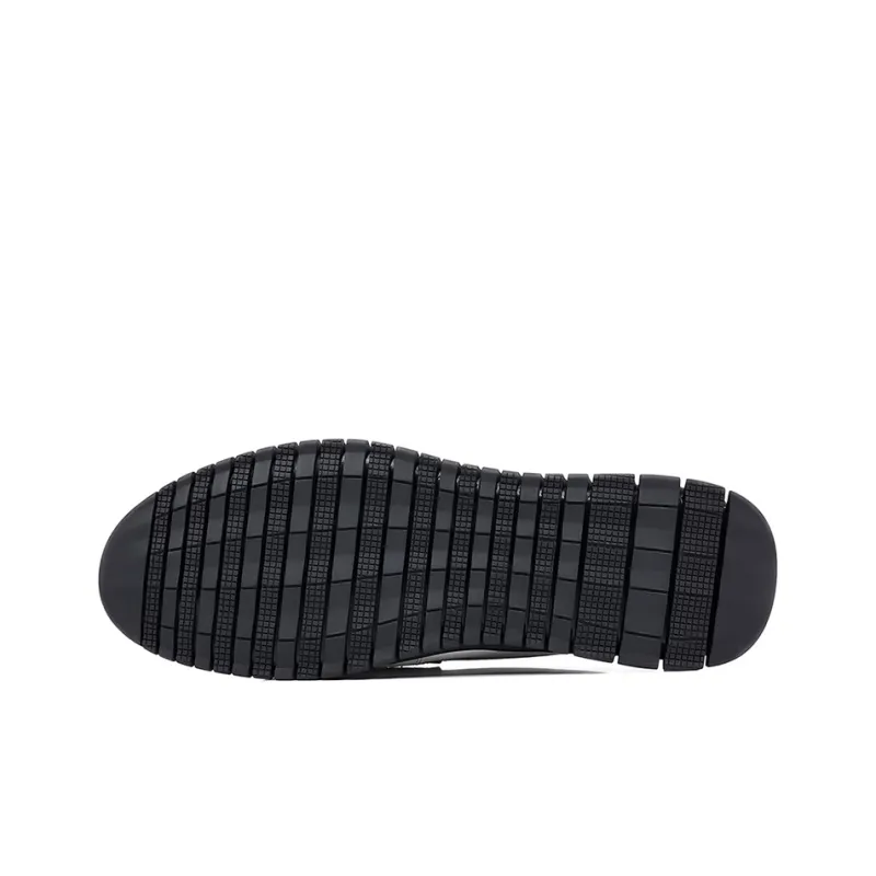YEDANI Gommino Loafers Men Black-8