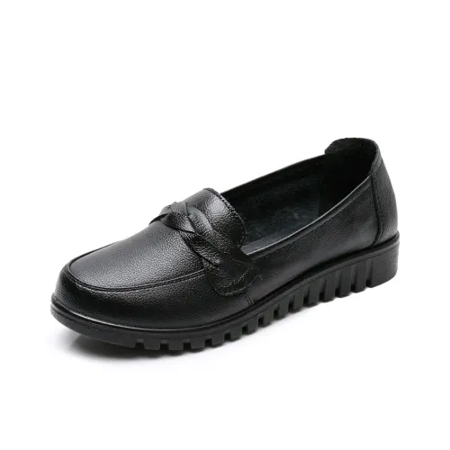 Captain Illy Casual Single Shoes Women's Black