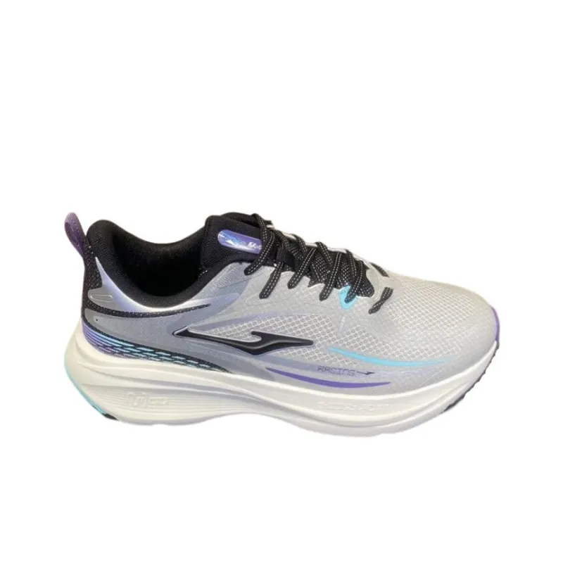 Erke Durable Breathable Low-Top Running Shoes Men's White Green-1