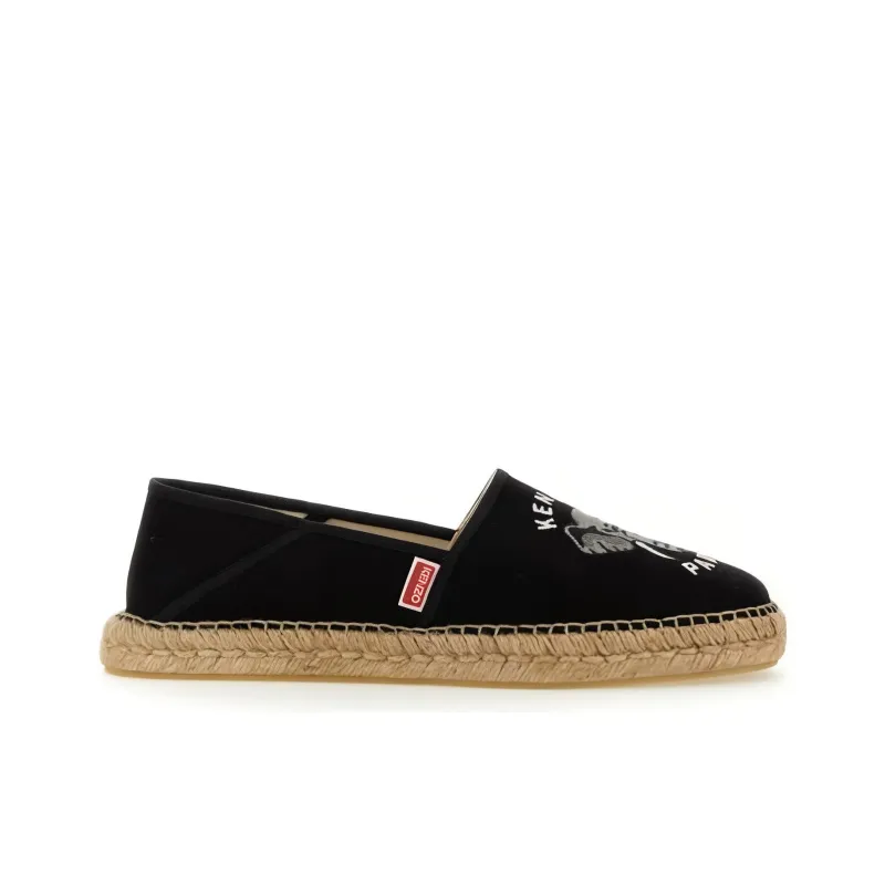 KENZO Elephant Canvas Espadrilles-1