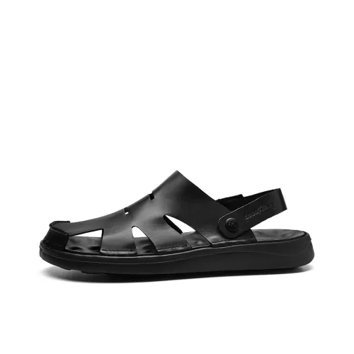 GOOD YEAR Beach Sandals Men Black