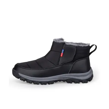 Recreation Warm Wear-Resistant Water-Resistant Slip-Resistant High-Top Casual Shoes Unisex