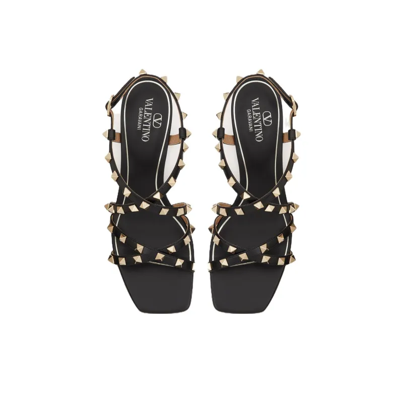 Valentino Garavani Rockstud 60mm Leather Sandals-3