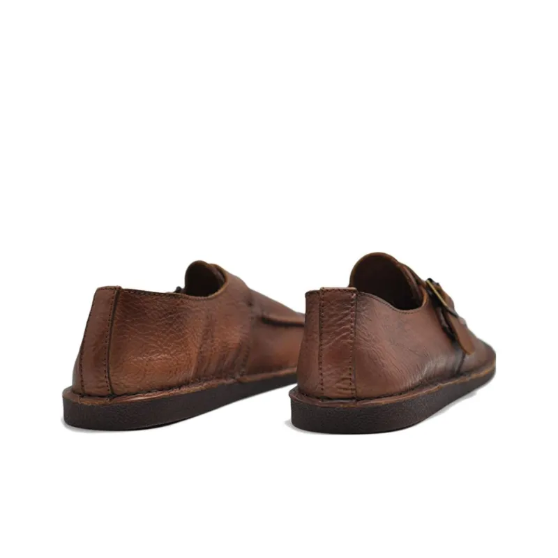 ARTMU Women's Casual Shoes Women's Low Top Coffee/Camel-3