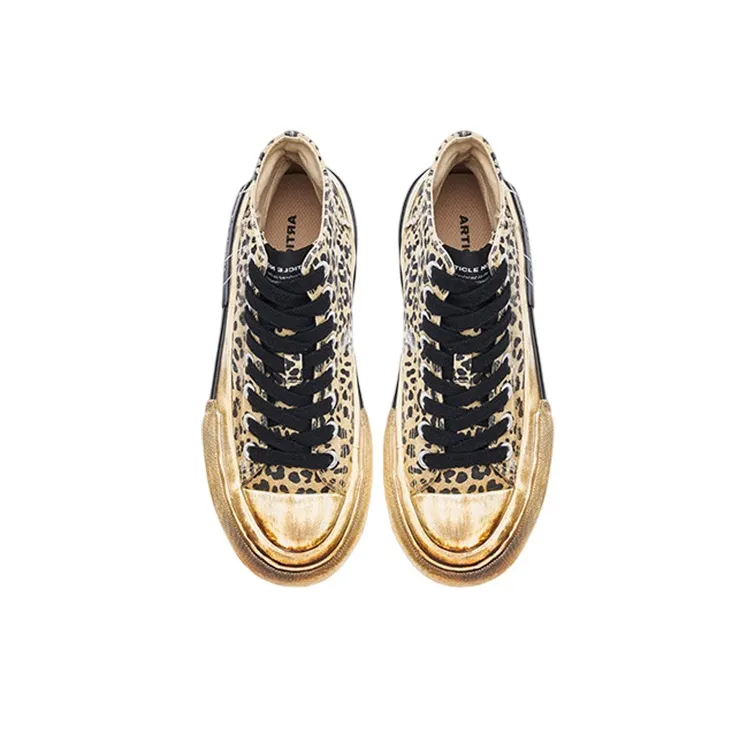 ARTICLE NO. Stylish Skateboarding Shoes Unisex Brown Black-3