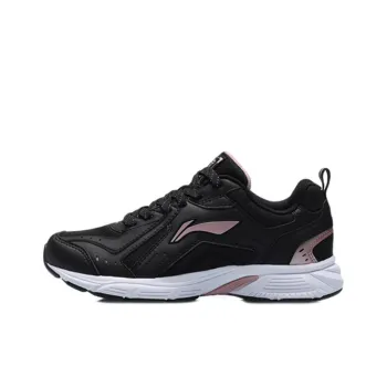 LiNing Low Top Running Shoes Women's Black Rose Gold