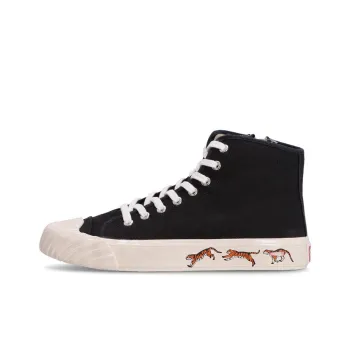 KENZO Tiger-print Lace-up Sneakers