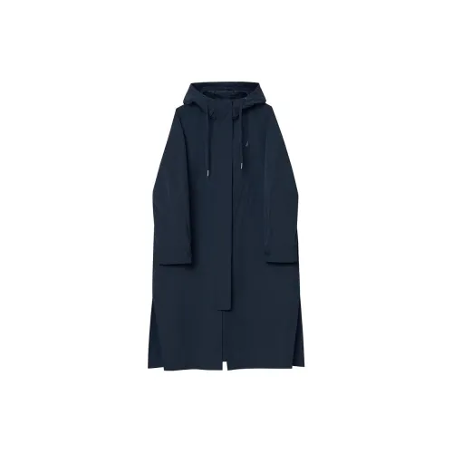 NAUTICA Trench Coats Women's Space Blue