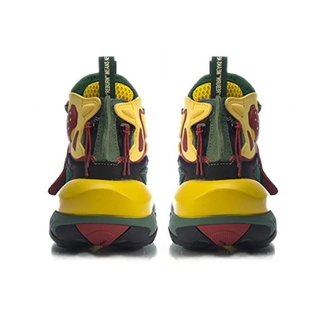 2020 ACE A/W NYFW LiNing Women's Sneakers - Green/Yellow-2