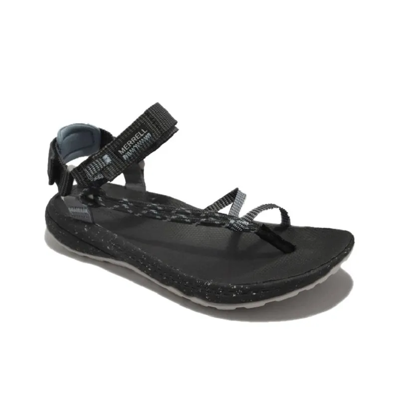 MERRELL BRAVADA CORD WRAP Beach Sandals Women's Black-1