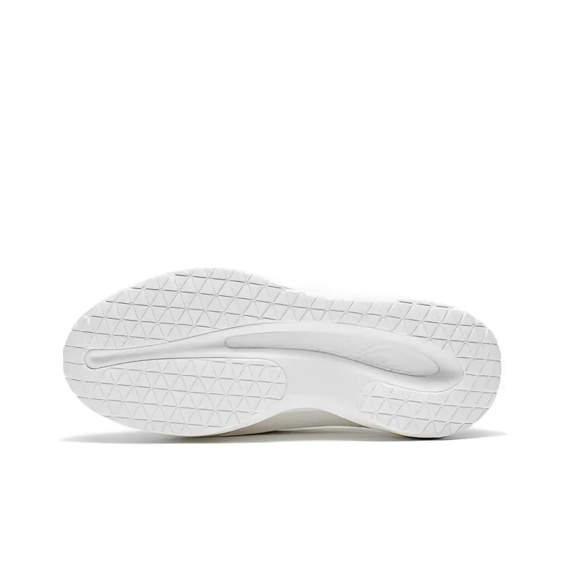 LiNing Cloud Travel Fluffy Cushioned Anti Slip And Wear Resistant Lightweight Low Top Sports Casual Shoes Men's Ecru-5