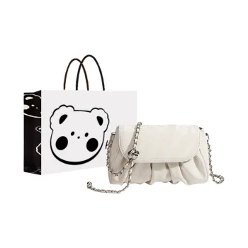 NX DOUGHNUT PU Shoulder Bag Women's Green/Pink/White