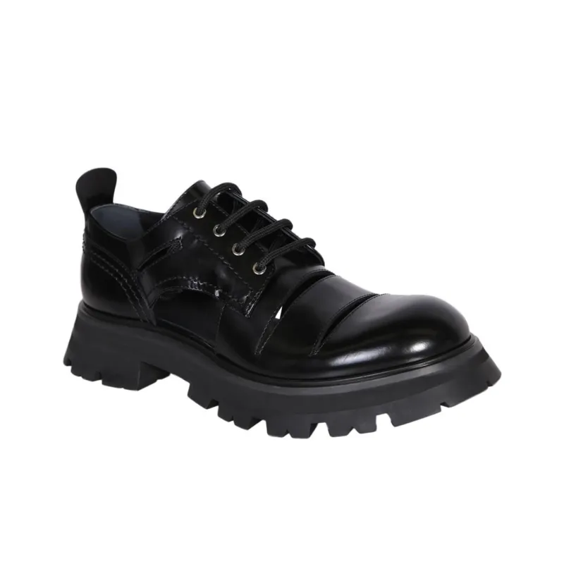 Alexander McQueen Lace Up Derby Shoes Women's-2