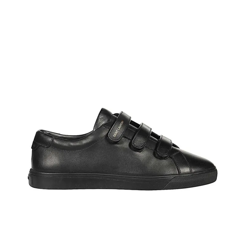 SAINT LAURENT Low Top Stylish Skateboarding Shoes Men's Black-1