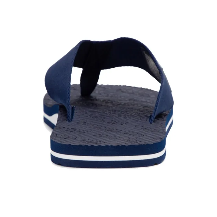 CKJ CALVIN KLEIN JEANS Rubber Sole Flip Flops Men's Blue-4