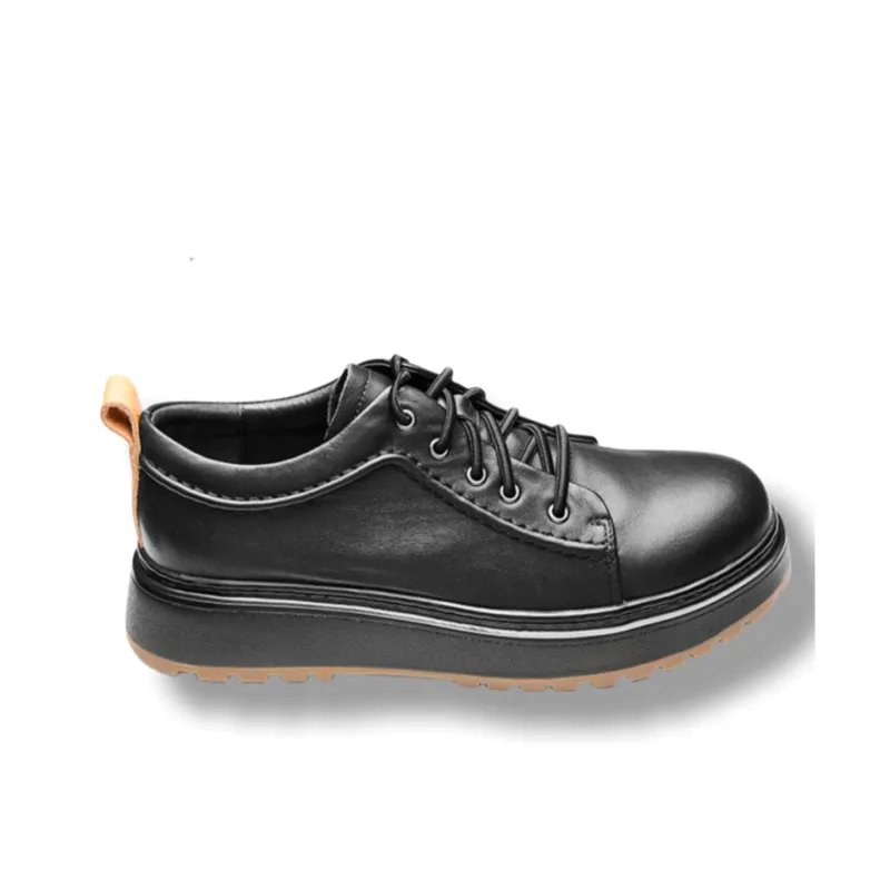 Brounvanm Men's Casual Shoes Men Low Top Coffee-6
