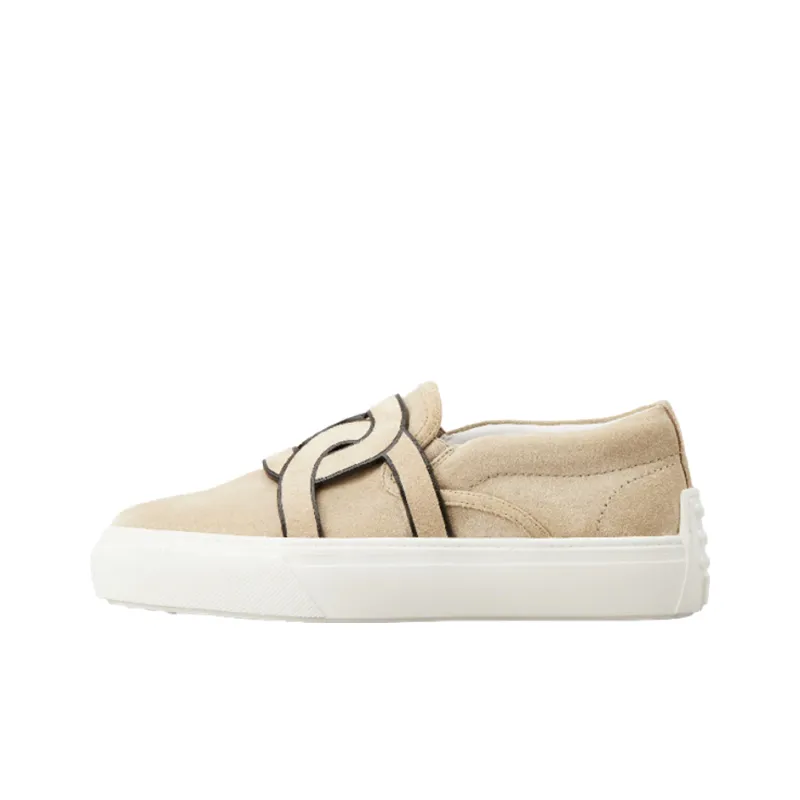 TOD'S Kate Round Toe Slip-On Sneakers Women's-0