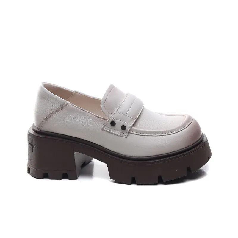 Cachiotti Loafers Women's Beige/Black-4