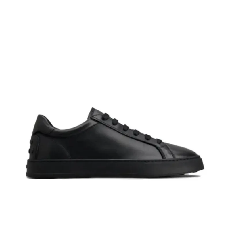 TOD'S Round Toe Lace Up Sneakers-1