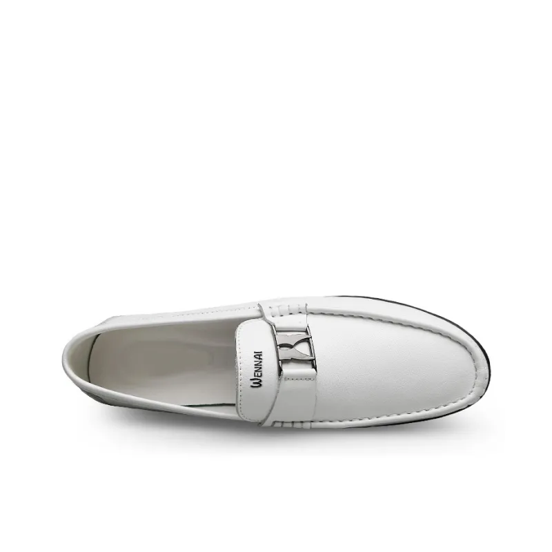 Wen Nai Casual Shoes Men's White-4