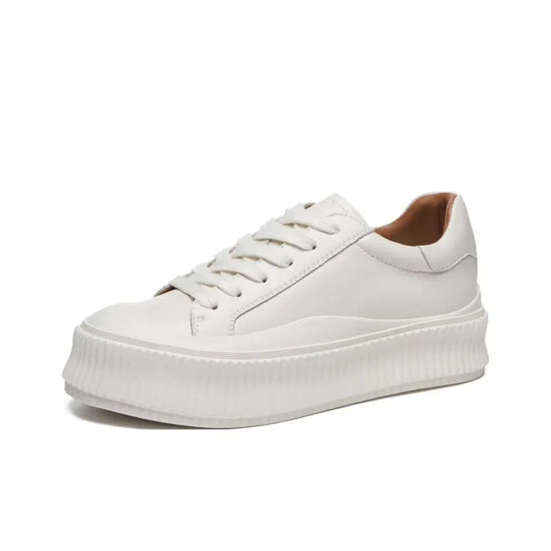 TARRAMARRA Stylish Skateboarding Shoes Women's White-2