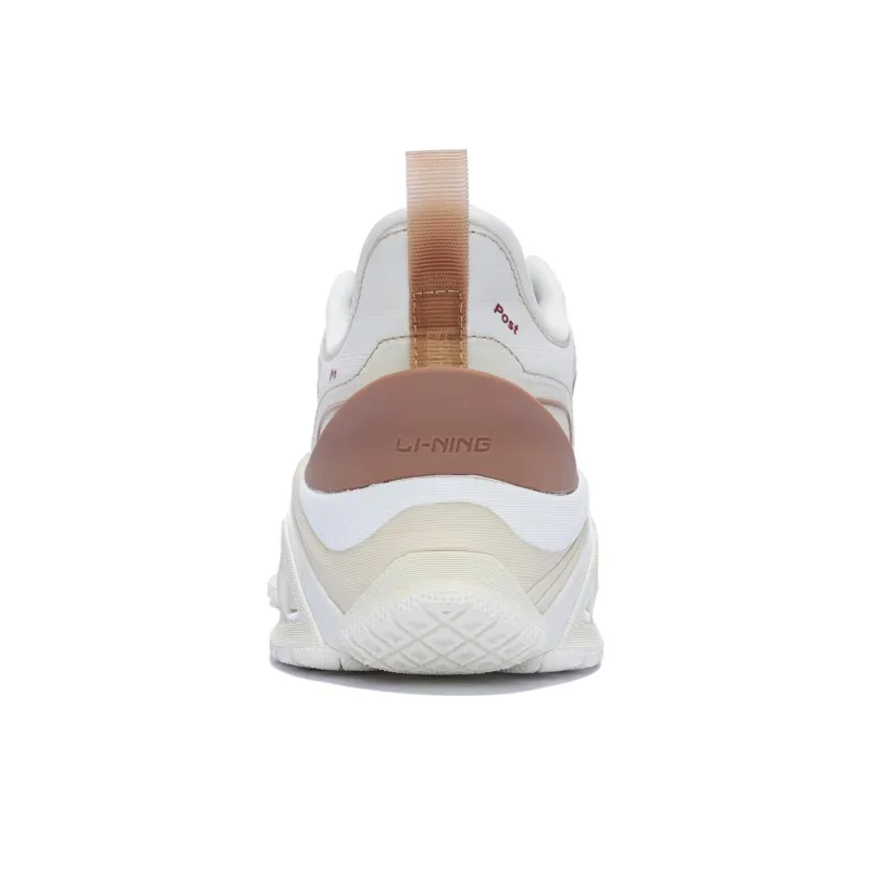Soulland x LiNing Cat Paw ACE Cushioning Anti Slip And Wear Resistant Low Top Sports Casual Shoes Men's White Brown-5