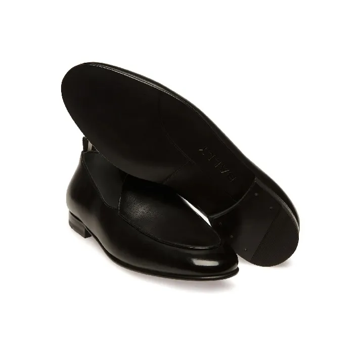 BALLY Salton Loafers Men's Black-4