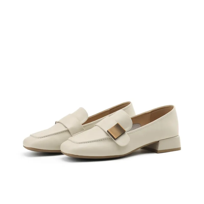 DAPHNE Loafers Women's Beige/Black-1