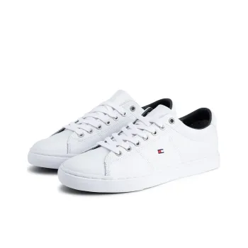 Tommy Hilfiger Skateboard Shoes Men Low Top White