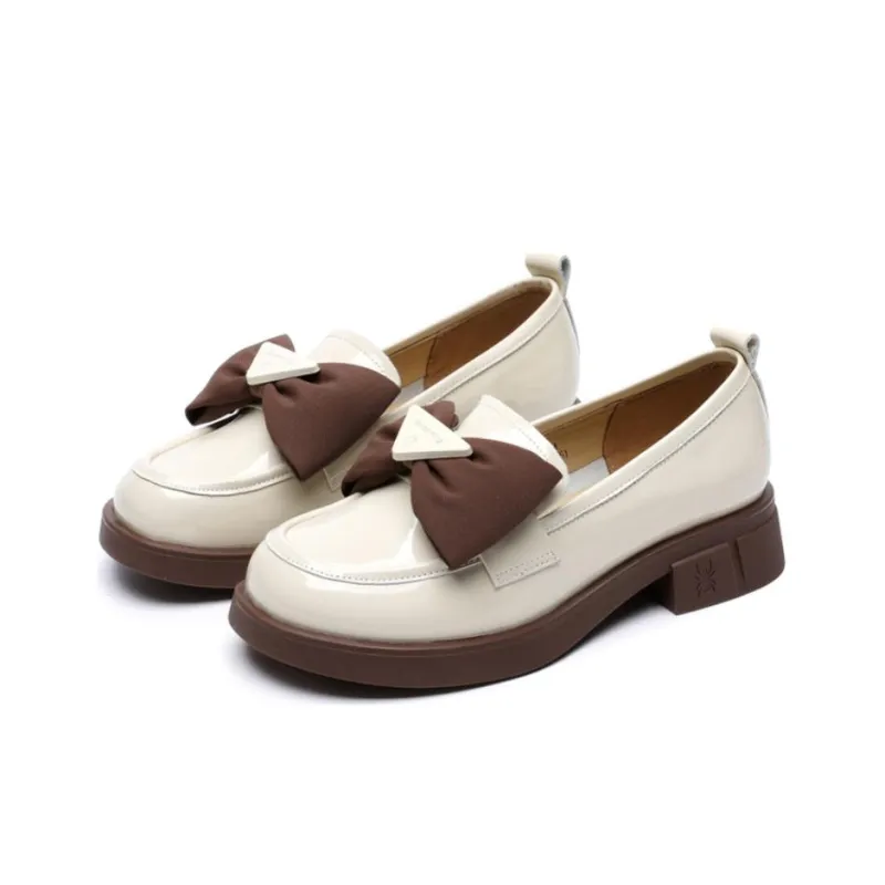 Spider King Loafers Women's Black/Beige-8