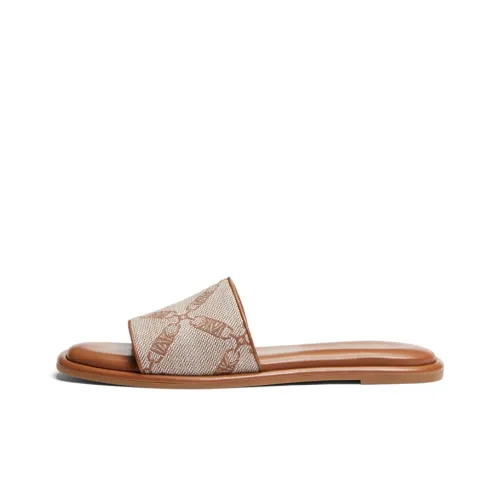 Michael Michael Kors Hayworth Leather Slides